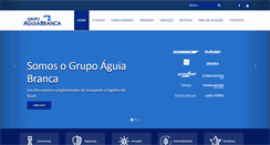 Desktop Screenshot of grupoaguiabranca.com.br
